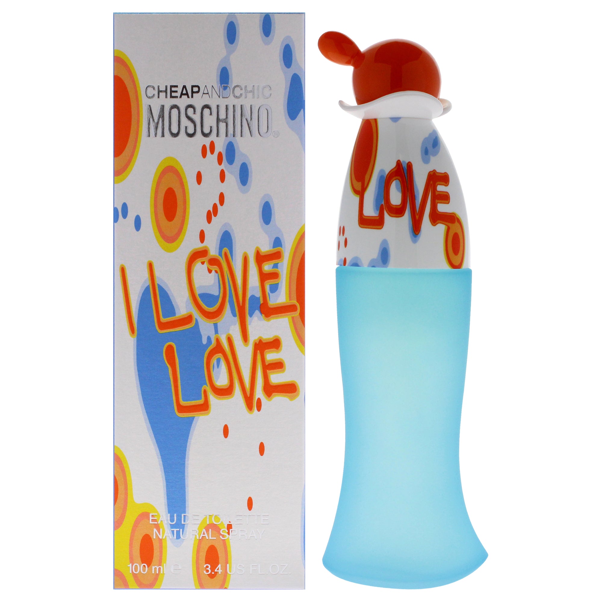 I Love Love Cheap And Chic by Moschino for Women - 3.4 oz EDT Spray