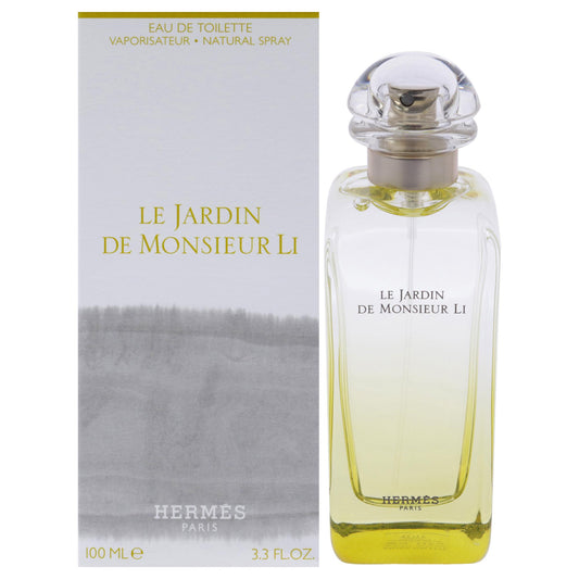 Le Jardin de Monsieur Li by Hermes for Women - 3.3 oz EDT Spray (Refillable)
