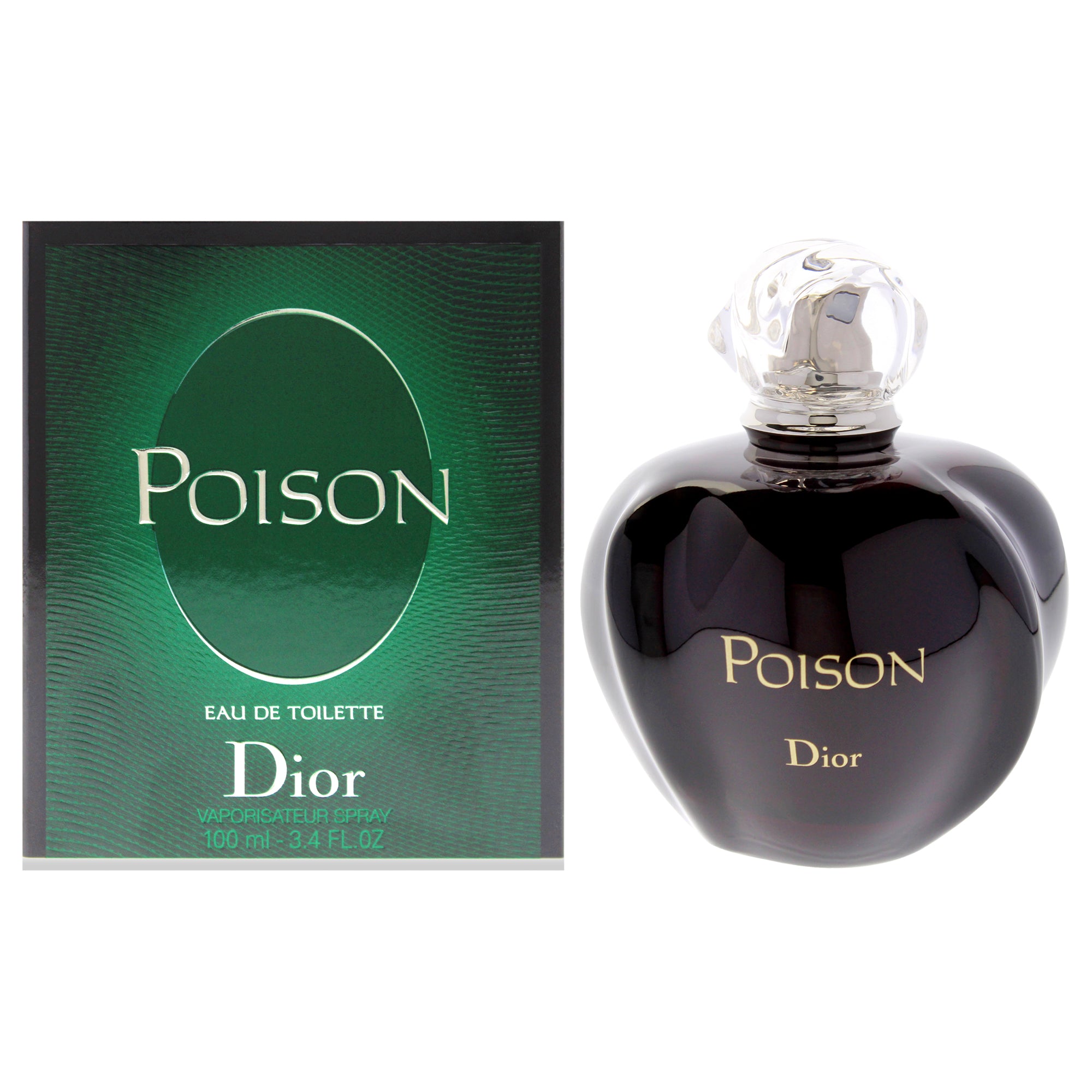 Poison by Christian Dior for Women - 3.4 oz EDT Spray