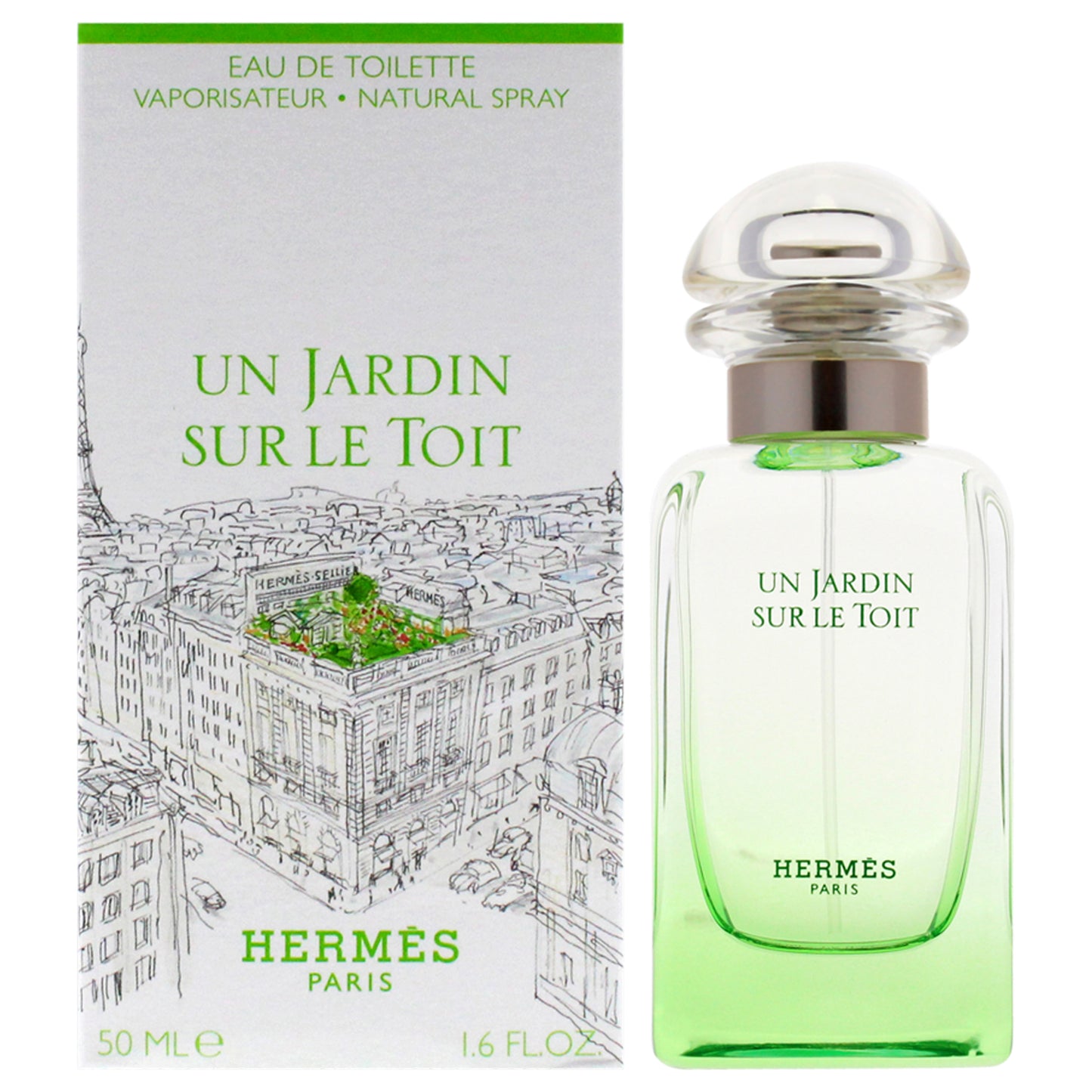 Un Jardin Sur Le Toit by Hermes for Women - 1.6 oz EDT Spray