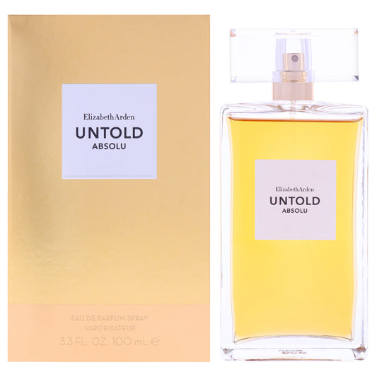 Untold Absolu by Elizabeth Arden for Women - 3.3 oz EDP Spray