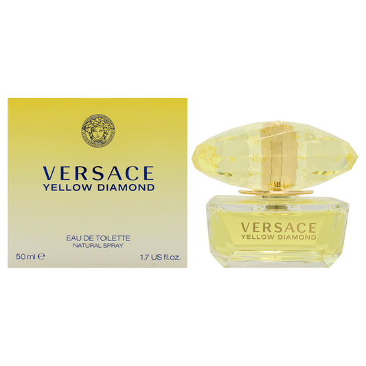 Versace Yellow Diamond by Versace for Women - 1.7 oz EDT Spray