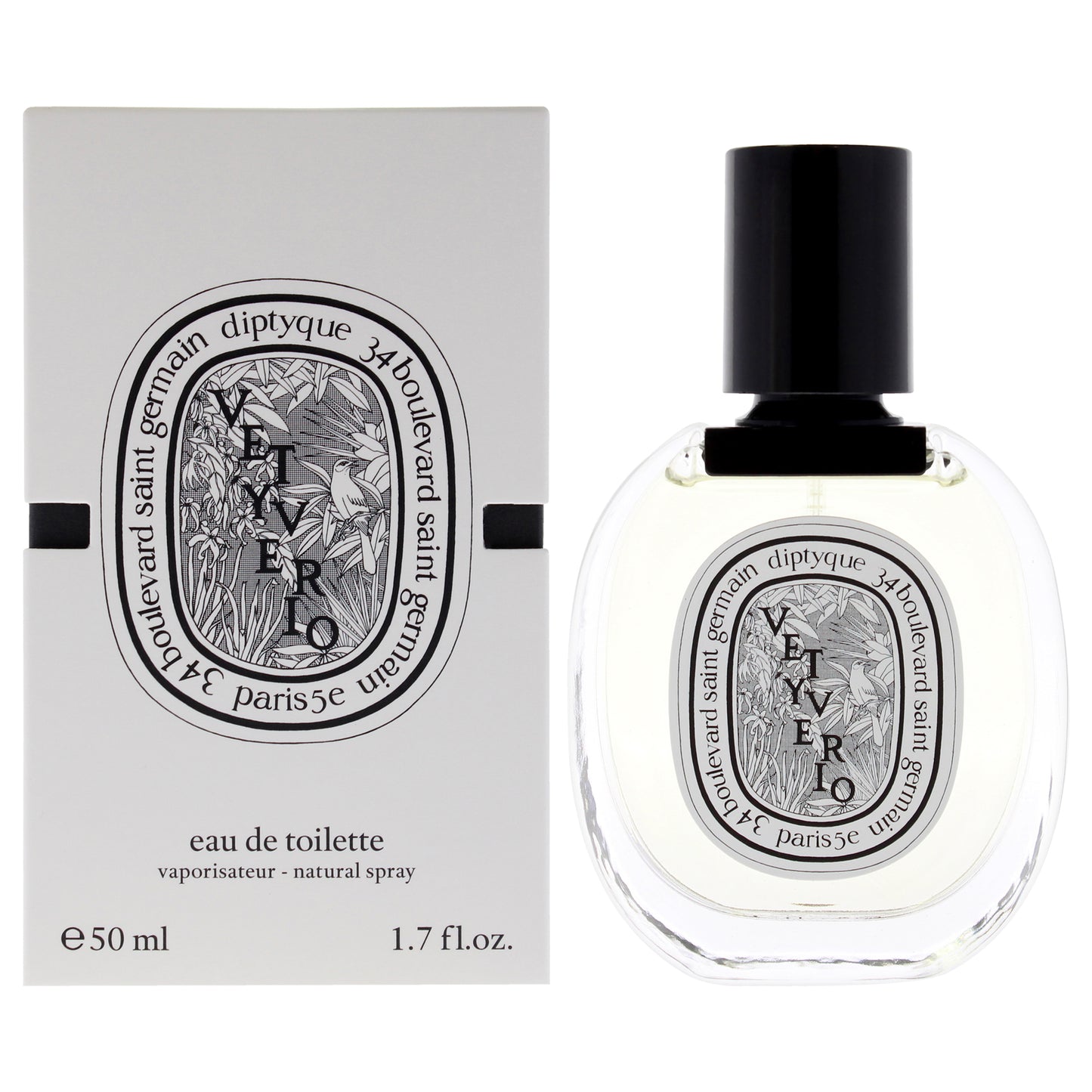 Vetyverio by Diptyque for Women - 1.7 oz EDT Spray