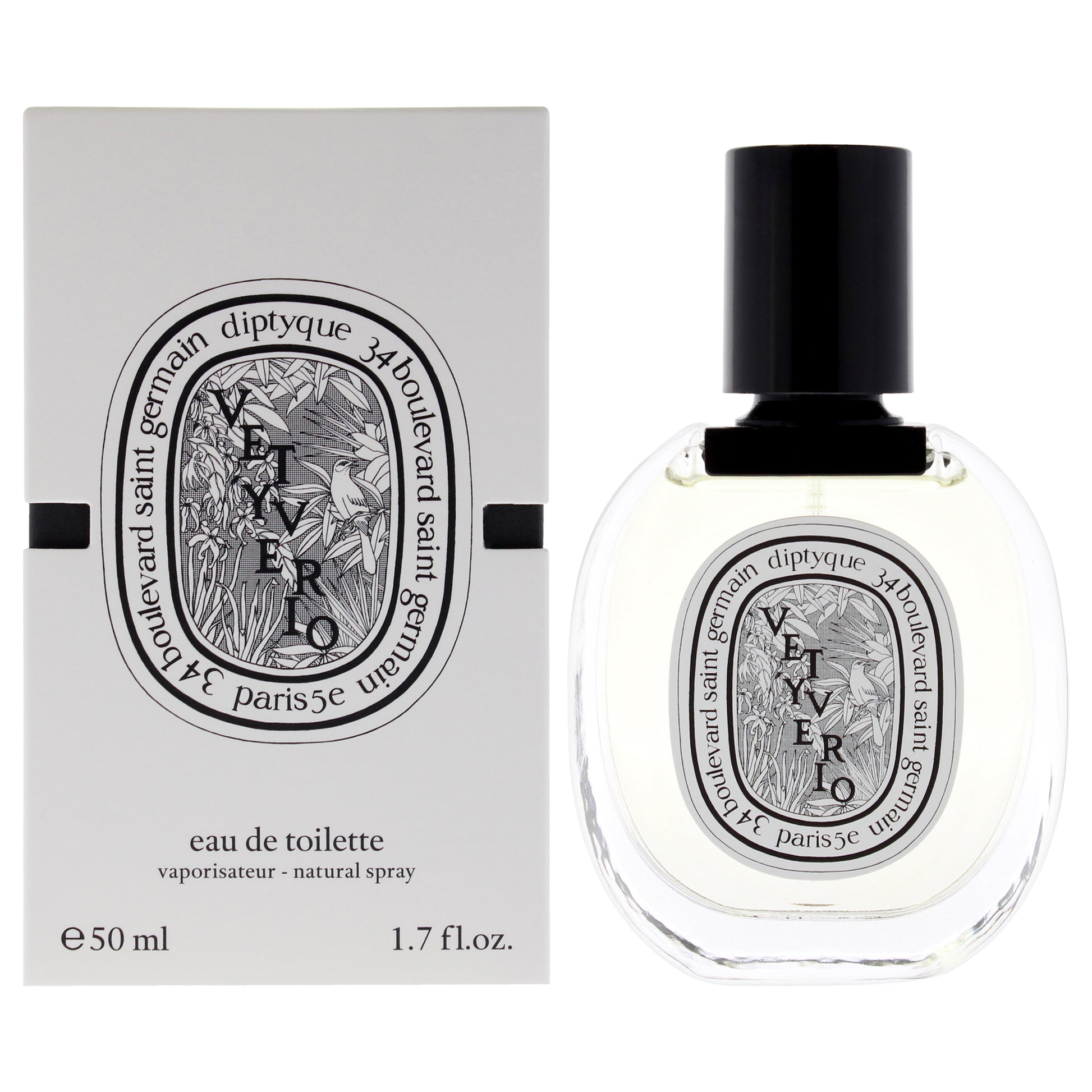 Vetyverio by Diptyque for Women - 1.7 oz EDT Spray