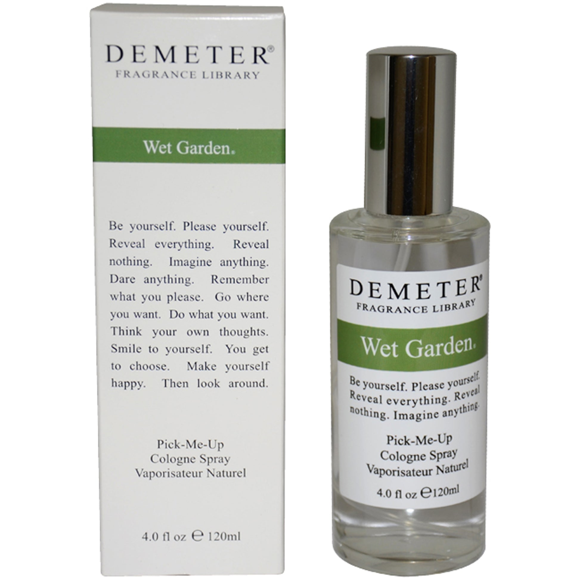 Wet Garden by Demeter for Women - 4 oz Cologne Spray