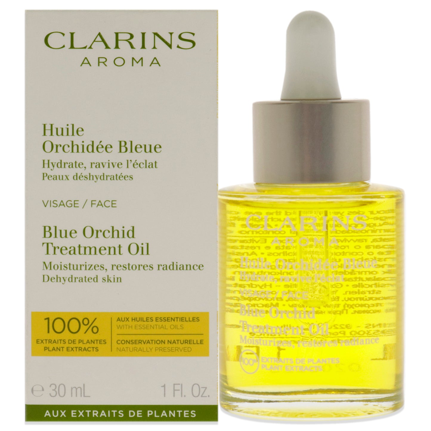 Blue Orchid Face Treatment Oil - Dehydrated Skin 1 oz Treatment