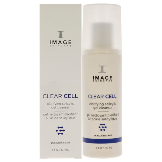 Clear Cell Clarifying Salicylic Gel Cleanser by Image for Unisex - 6 oz Cleanser