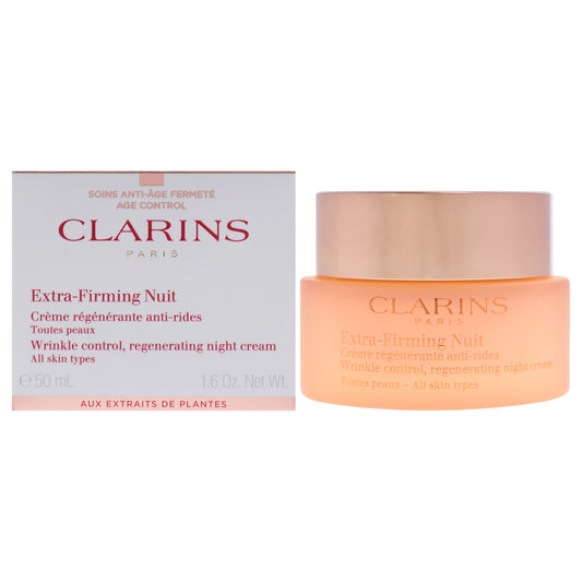 Extra Firming Night Cream - All Skin Types by Clarins for Unisex - 1.6 oz Cream