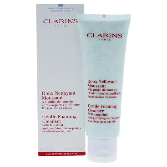 Gentle Foaming Cleanser by Clarins for Unisex - 4.4 oz Foam