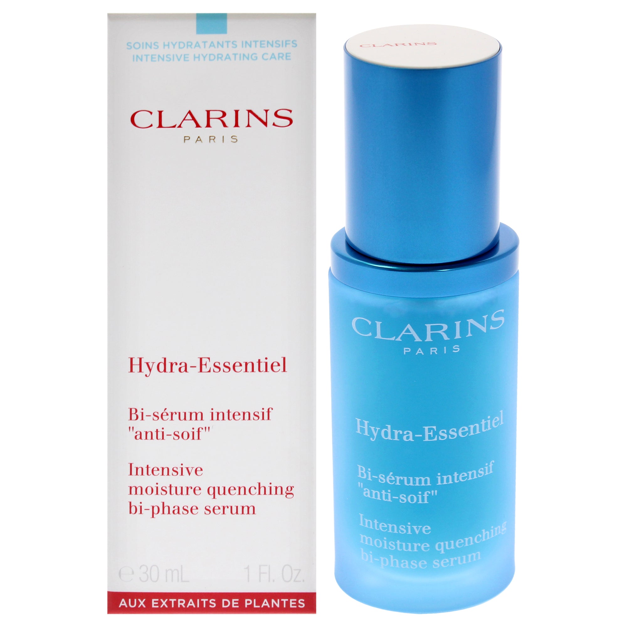 Hydra-Essentiel Intensive Bi-Phase Serum by Clarins for Unisex - 1 oz Serum