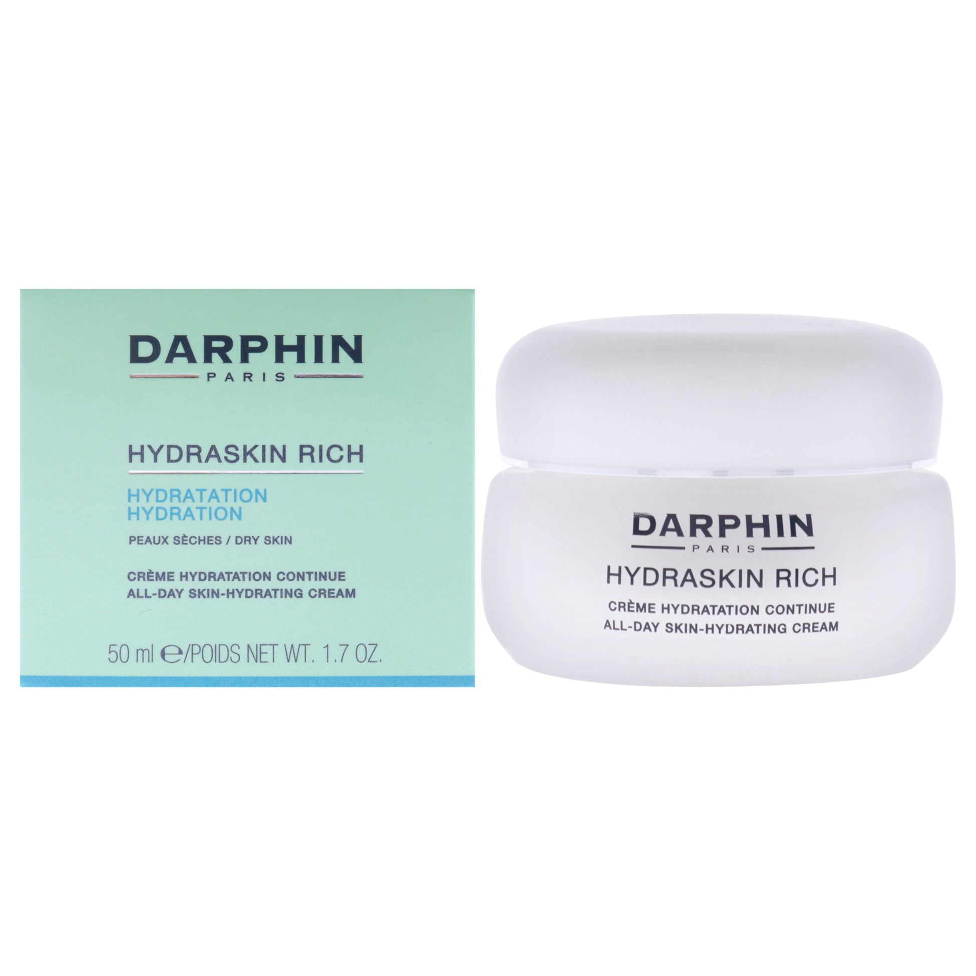 Hydraskin Rich All-Day Skin-Hydrating Cream by Darphin for Unisex - 1.7 oz Cream