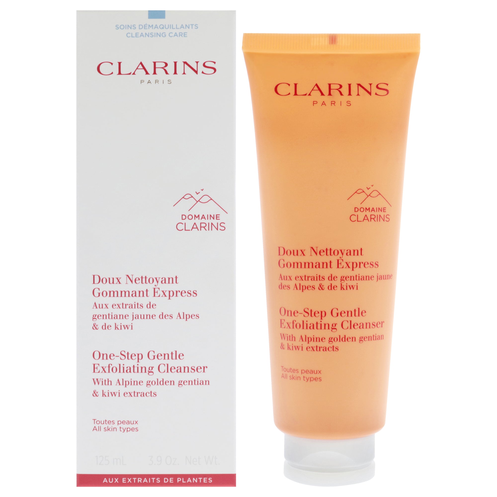 One Step Gentle Exfoliating Cleanser by Clarins for Unisex - 3.9 oz Cleanser