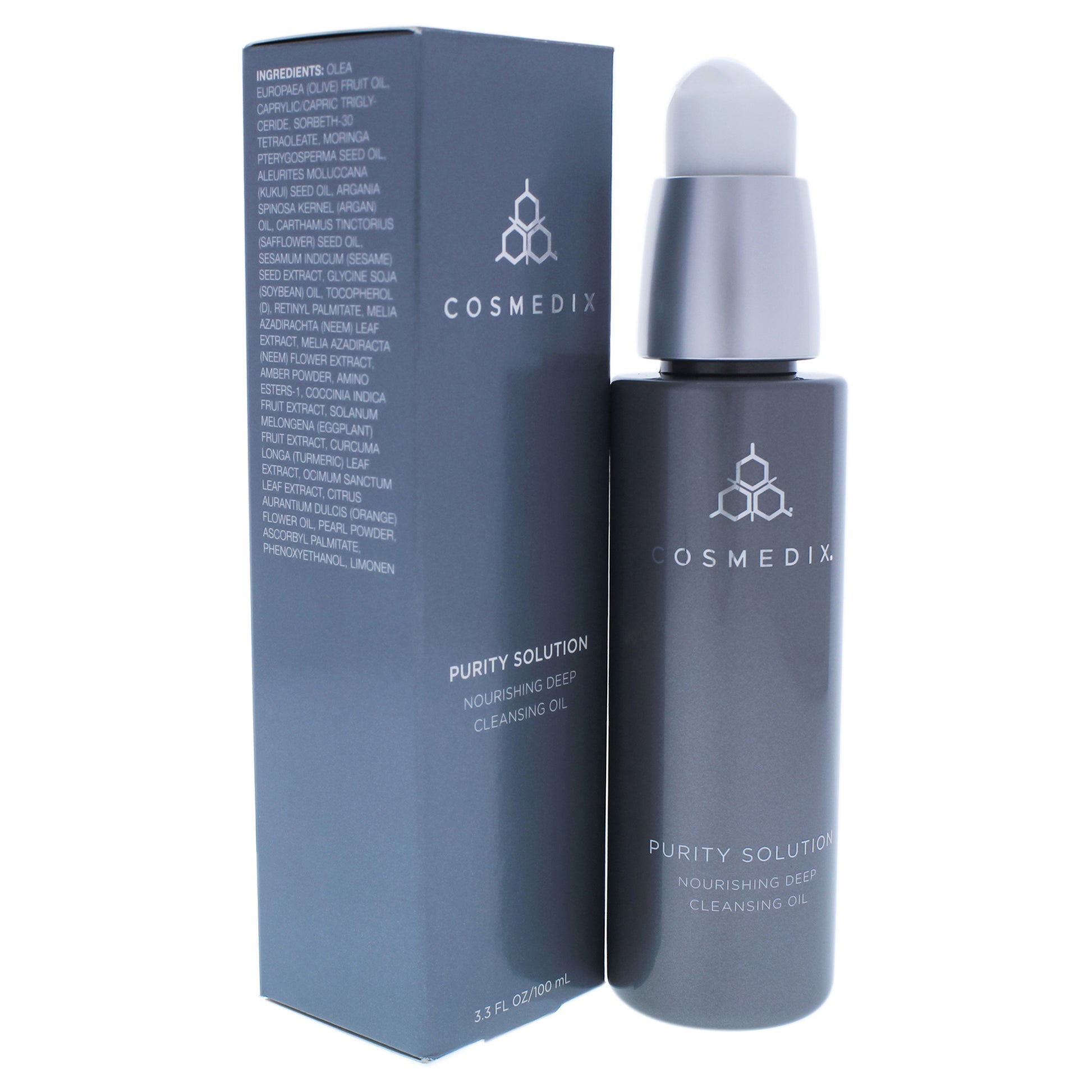 Purity Solution Nourishing Deep Cleansing Oil by Cosmedix for Unisex - 3.3 oz Cleanser