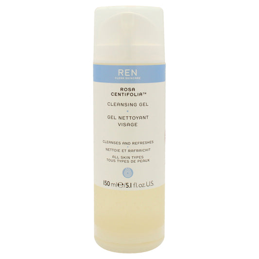 Rosa Centifolia Cleansing Gel by REN for Unisex - 5.1 oz Cleanser