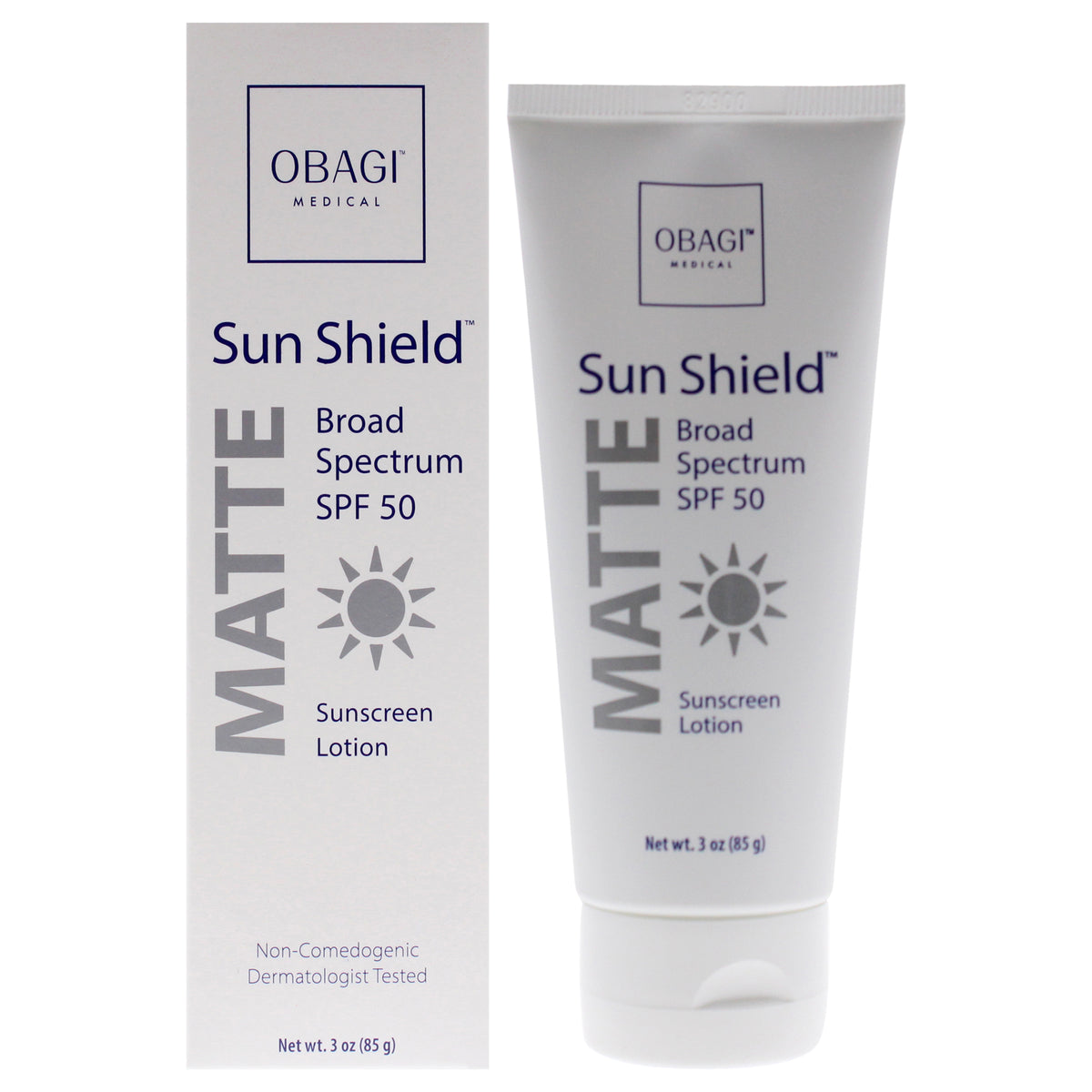 Sun Shield Matte SPF 50 by Obagi for Unisex - 3 oz Sunscreen