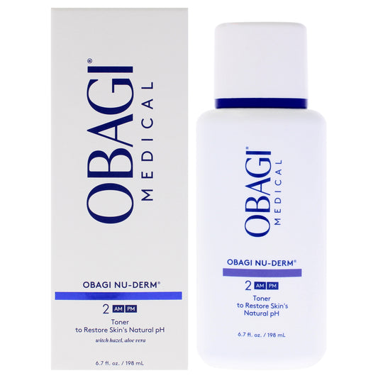 Obagi Nu-Derm 2 AM-PM Skin Toner 6.7 oz Toner
