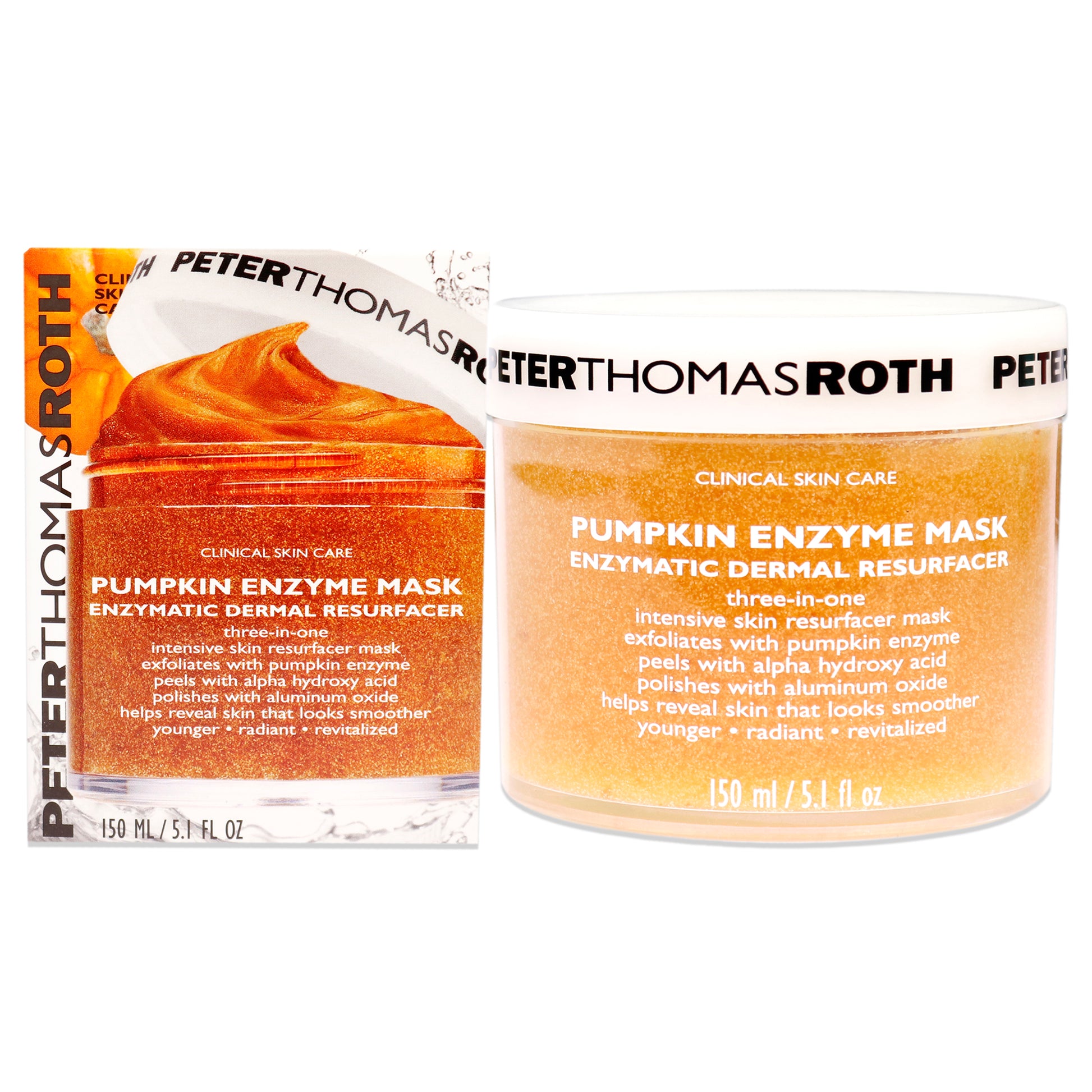 Pumpkin Enzyme Mask by Peter Thomas Roth for Women - 5 oz Mask