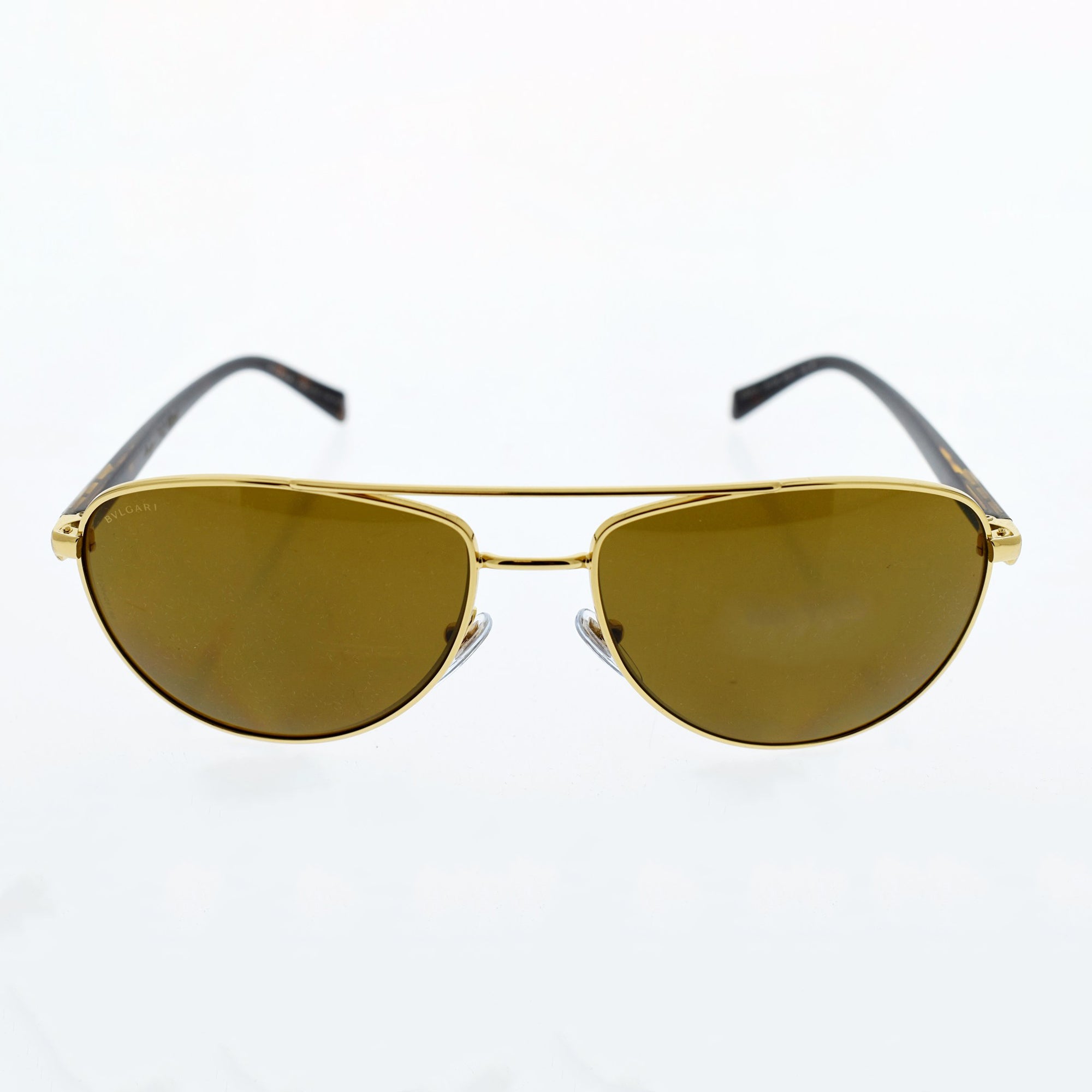 Bvlgari BV5026K 391-83 - Gold-Plated Polarized by Bvlgari for Men - 60-17-142 mm Sunglasses