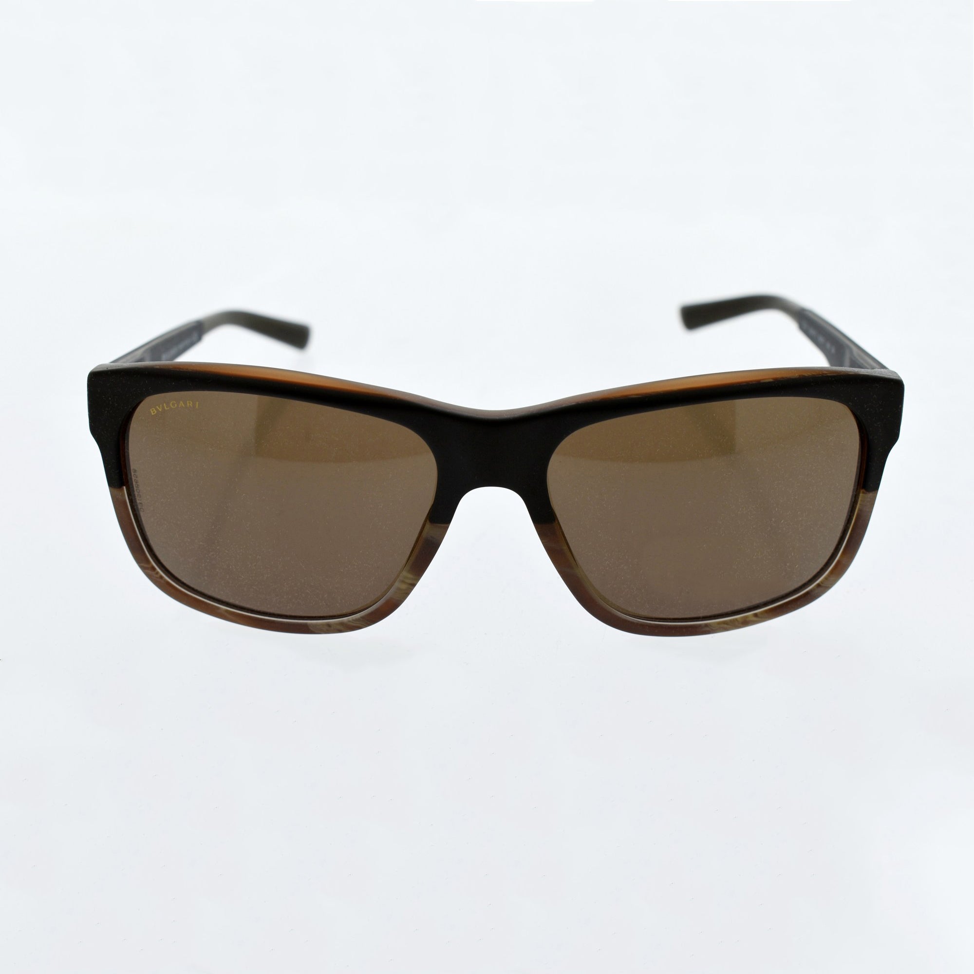 Bvlgari BV7024 5356-73 - Sand Brown On Horn-Brown by Bvlgari for Men - 59-17-140 mm Sunglasses