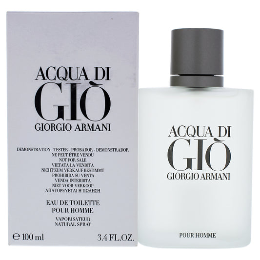 Acqua Di Gio by Giorgio Armani for Men - 3.4 oz EDT Spray