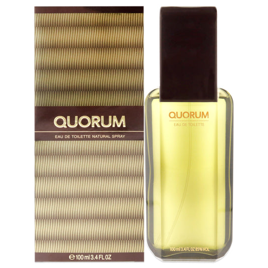 Aqua Quorum by Antonio Puig for Men - 3.4 oz EDT Spray