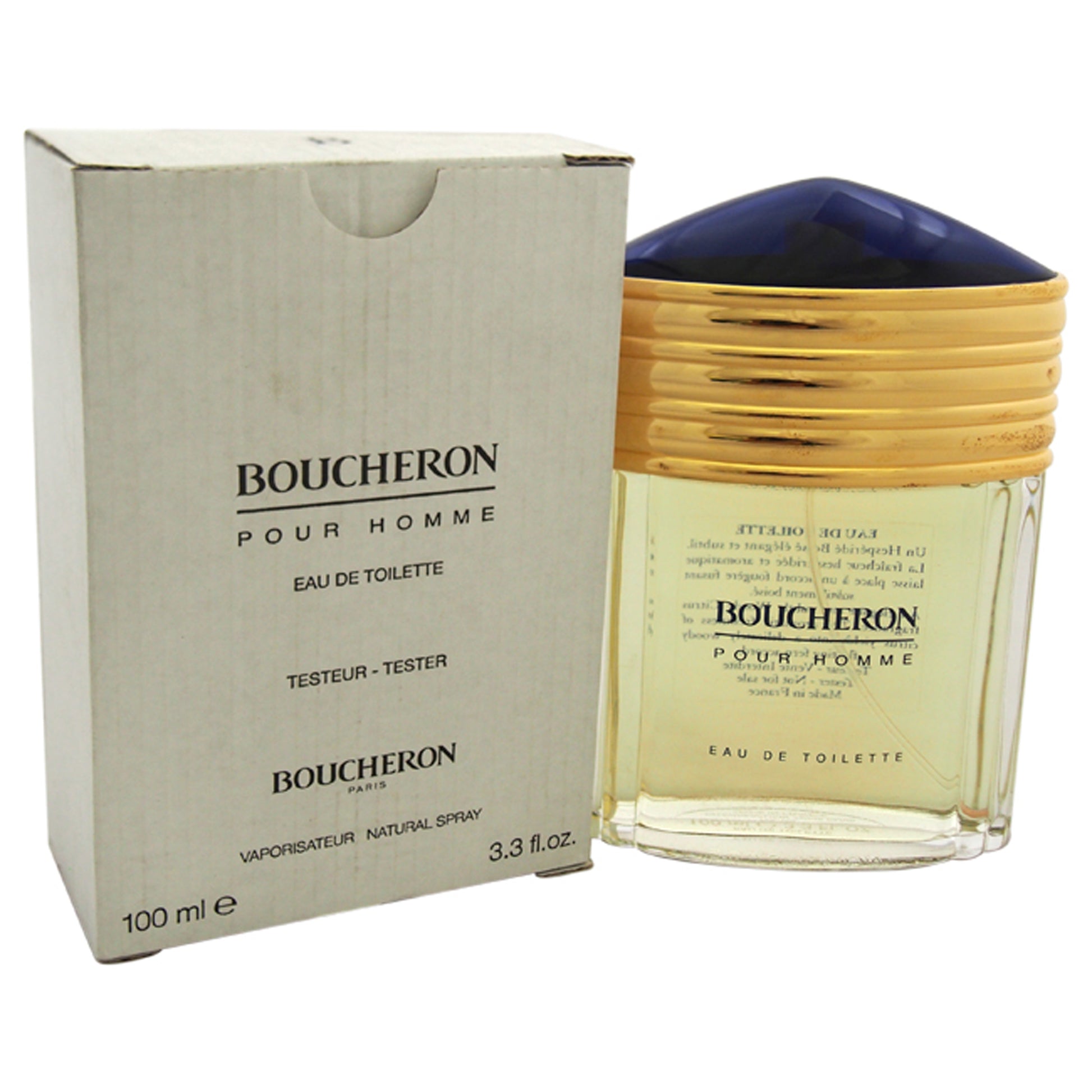 Boucheron by Boucheron for Men - 3.3 oz EDT Spray