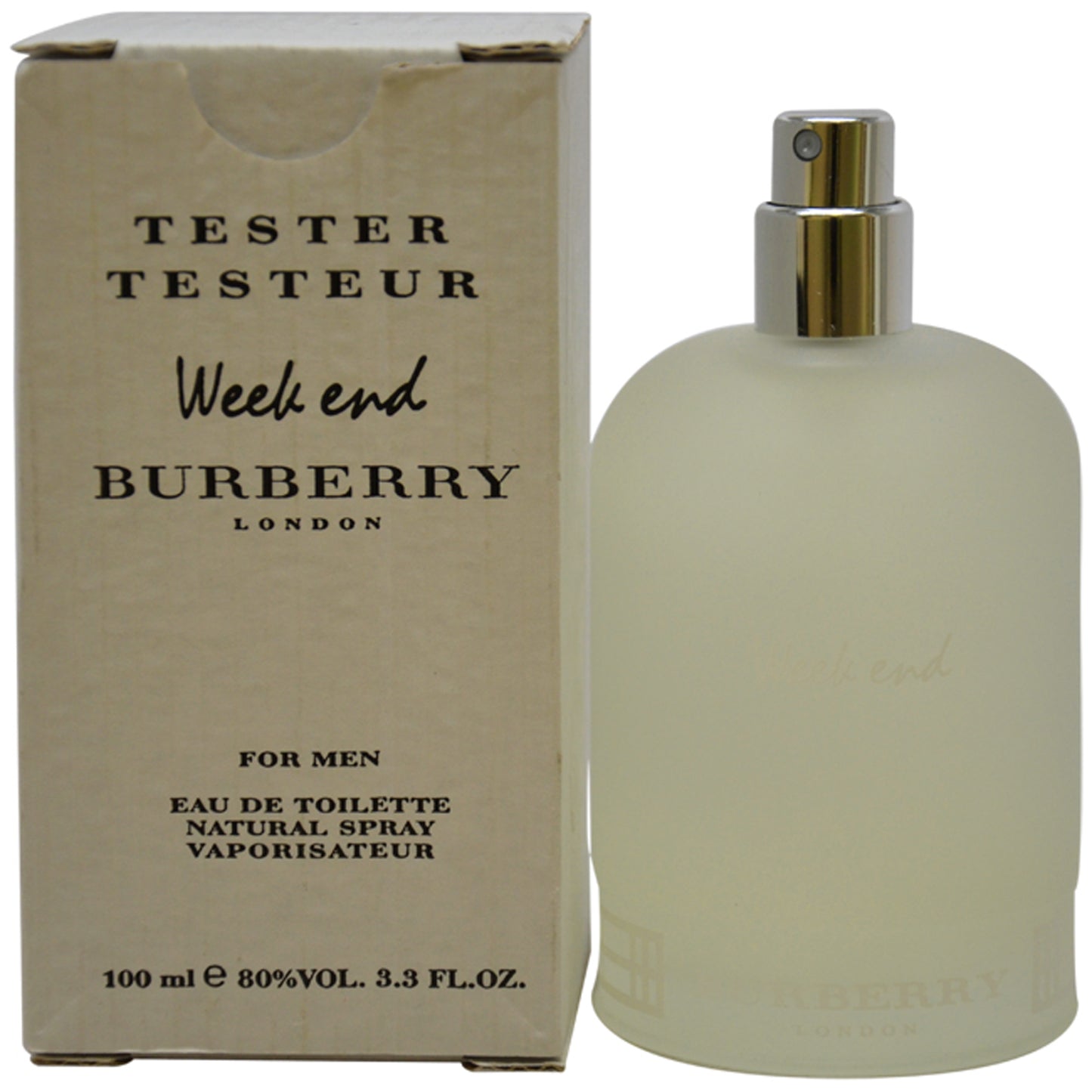 Burberry Weekend by Burberry for Men - 3.3 oz EDT Spray