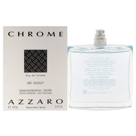 Chrome by Azzaro for Men - 3.4 oz EDT Spray