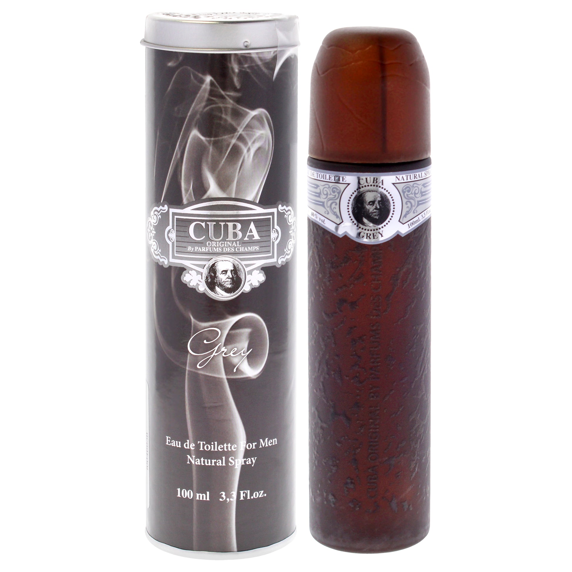 Cuba Grey by Cuba for Men - 3.3 oz EDT Spray