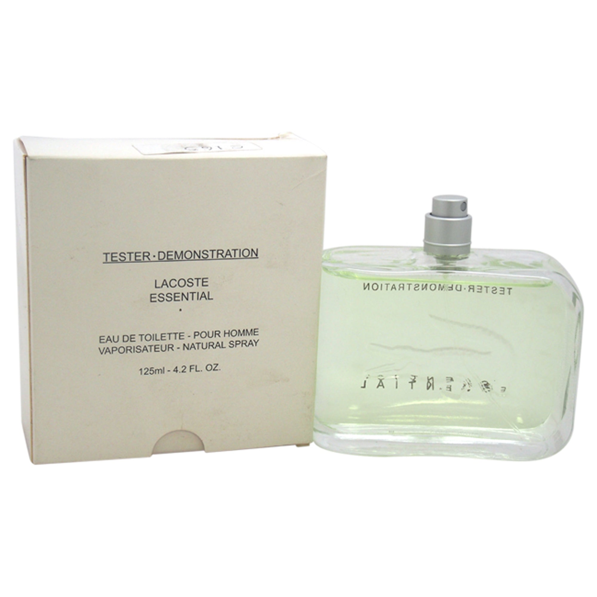 Lacoste Essential by Lacoste for Men - 4.2 oz EDT Spray (Tester)