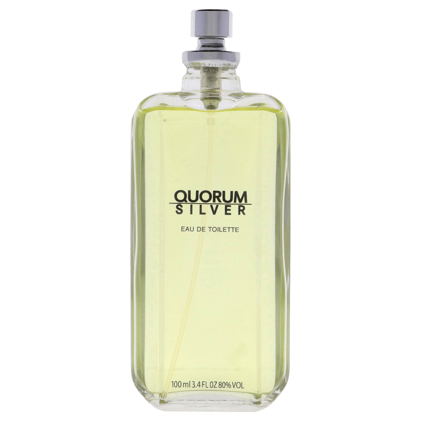 Quorum Silver by Antonio Puig for Men - 3.4 oz EDT Spray