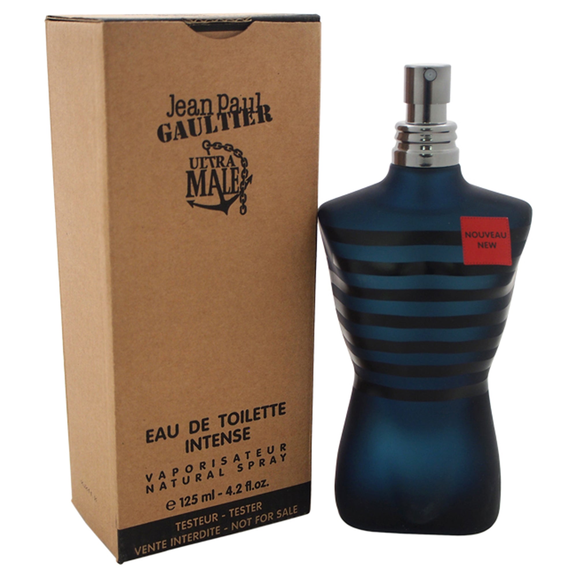 Ultra Male Intense by Jean Paul Gaultier for Men - 4.2 oz EDT Spray