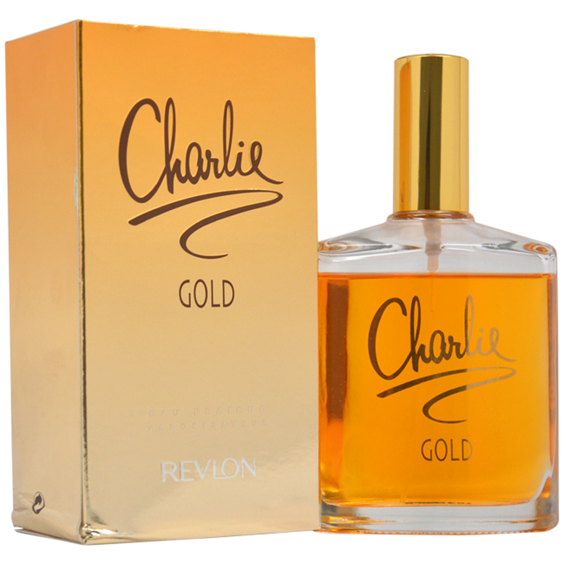 Charlie Gold by Revlon for Women - 3.4 oz EDT Spray
