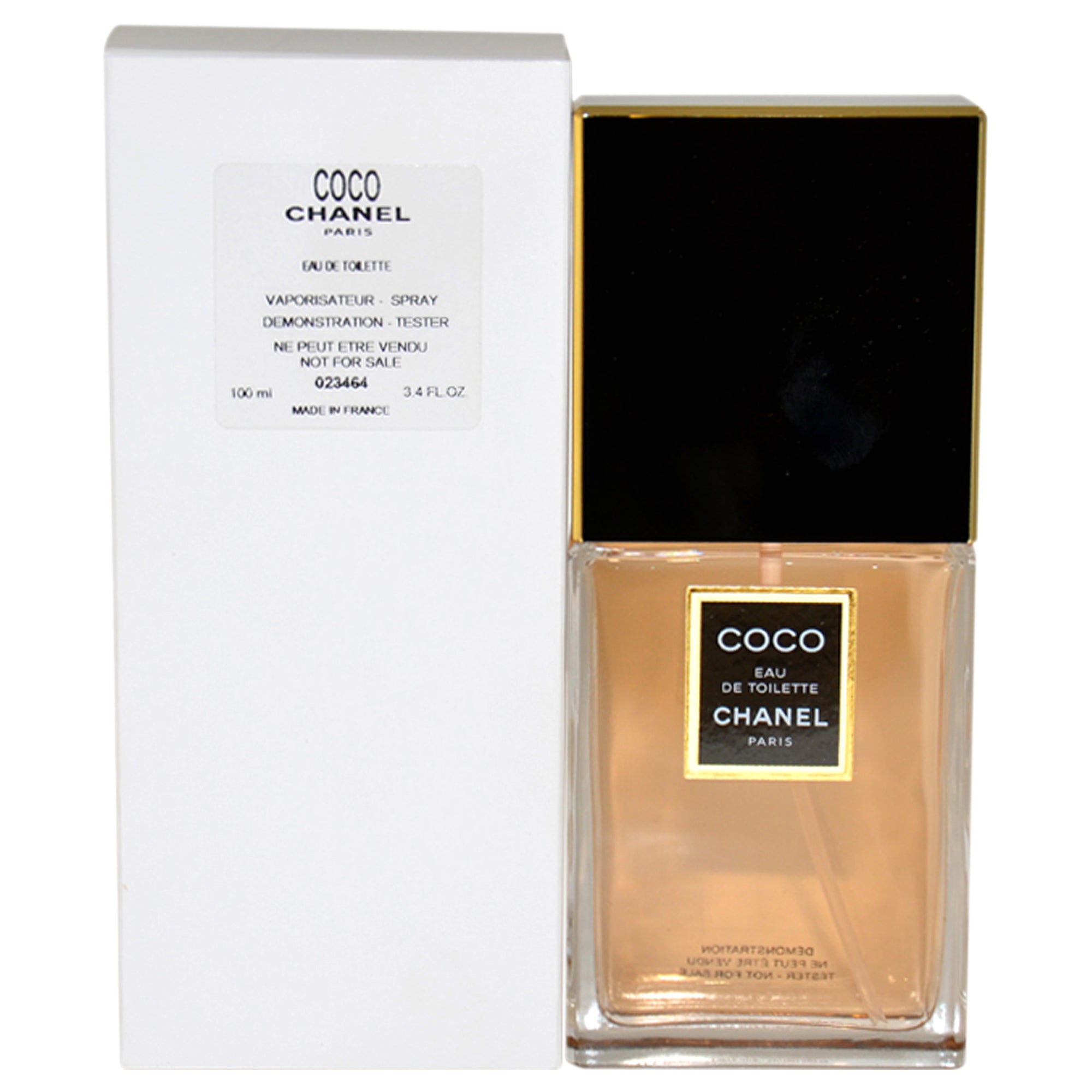 Coco Chanel by Chanel for Women - 3.4 oz EDT Spray (Tester)