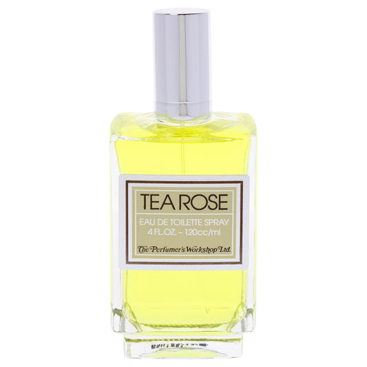 Tea Rose by Perfumers Workshop for Women - 4 oz EDT Spray