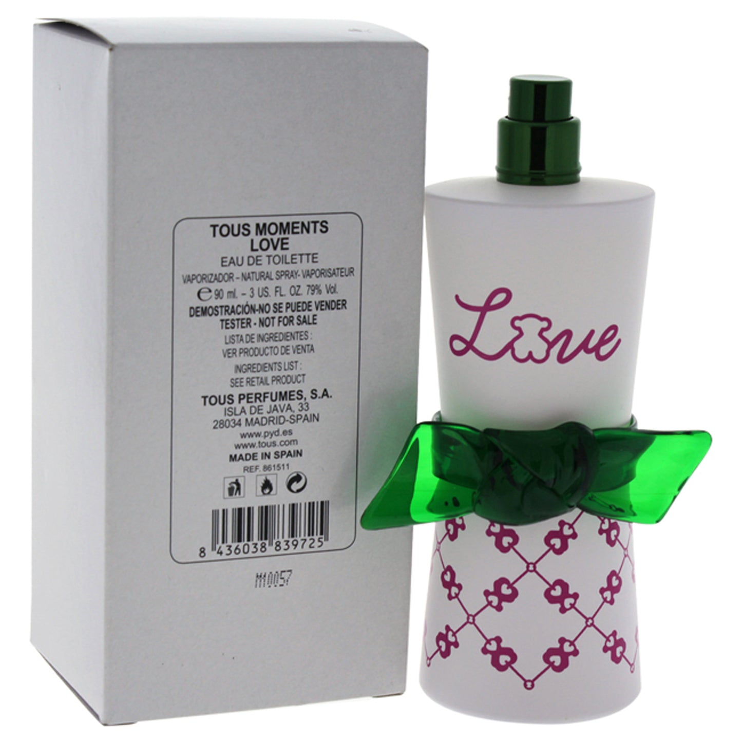 Tous Love Moments by Tous for Women - 3 oz EDT Spray