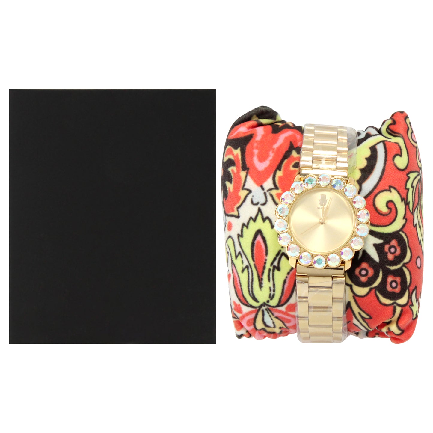 MSHSCG-2 Scarlett - Gold Stainless Steel Bracelet Watch by Manoush for Women - 1 Pc Watch