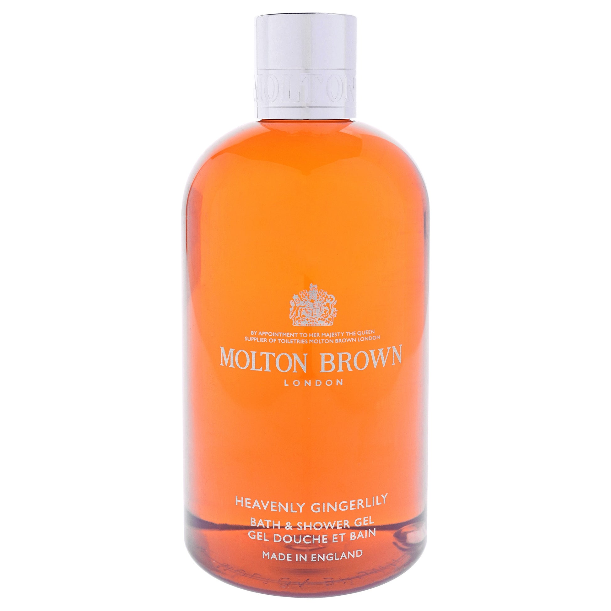 Bath and Shower Gel - Heavenly Gingerlily by Molton Brown for Unisex - 10 oz Shower Gel