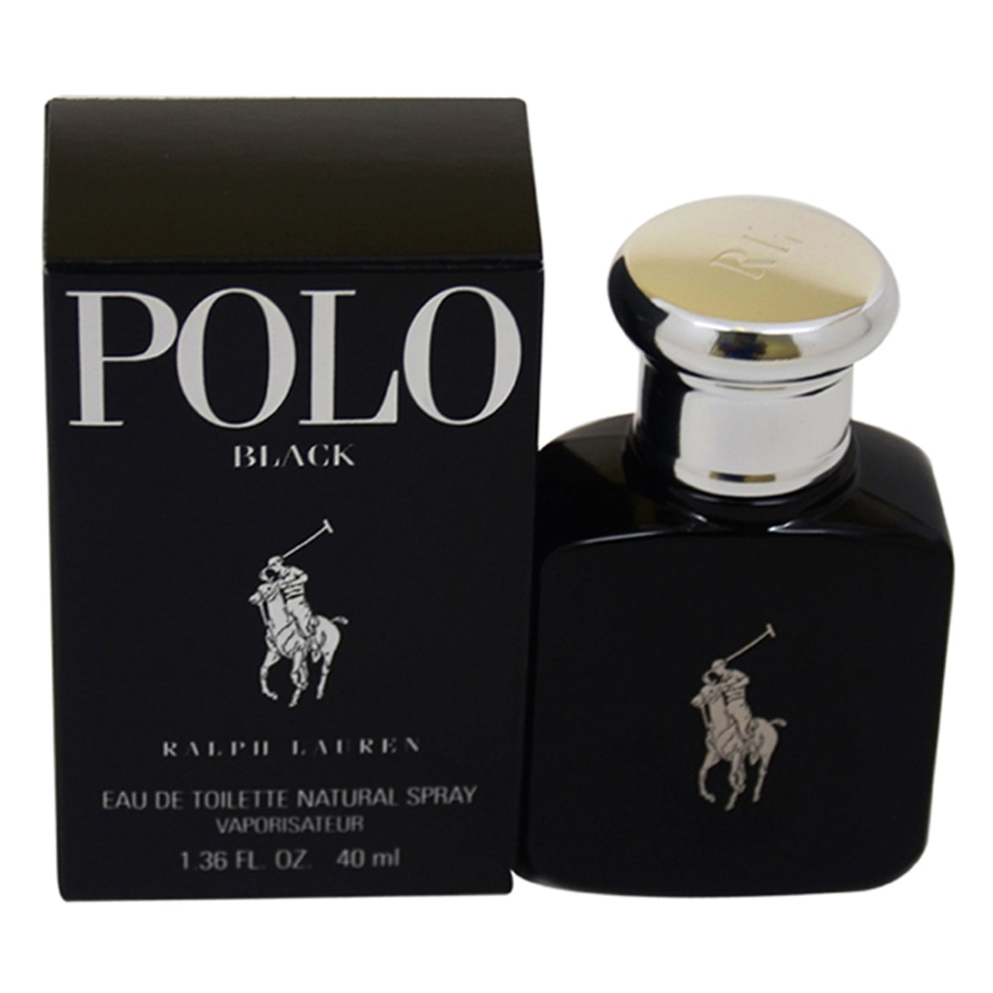 Polo Black by Ralph Lauren for Men - 1.3 oz EDT Spray