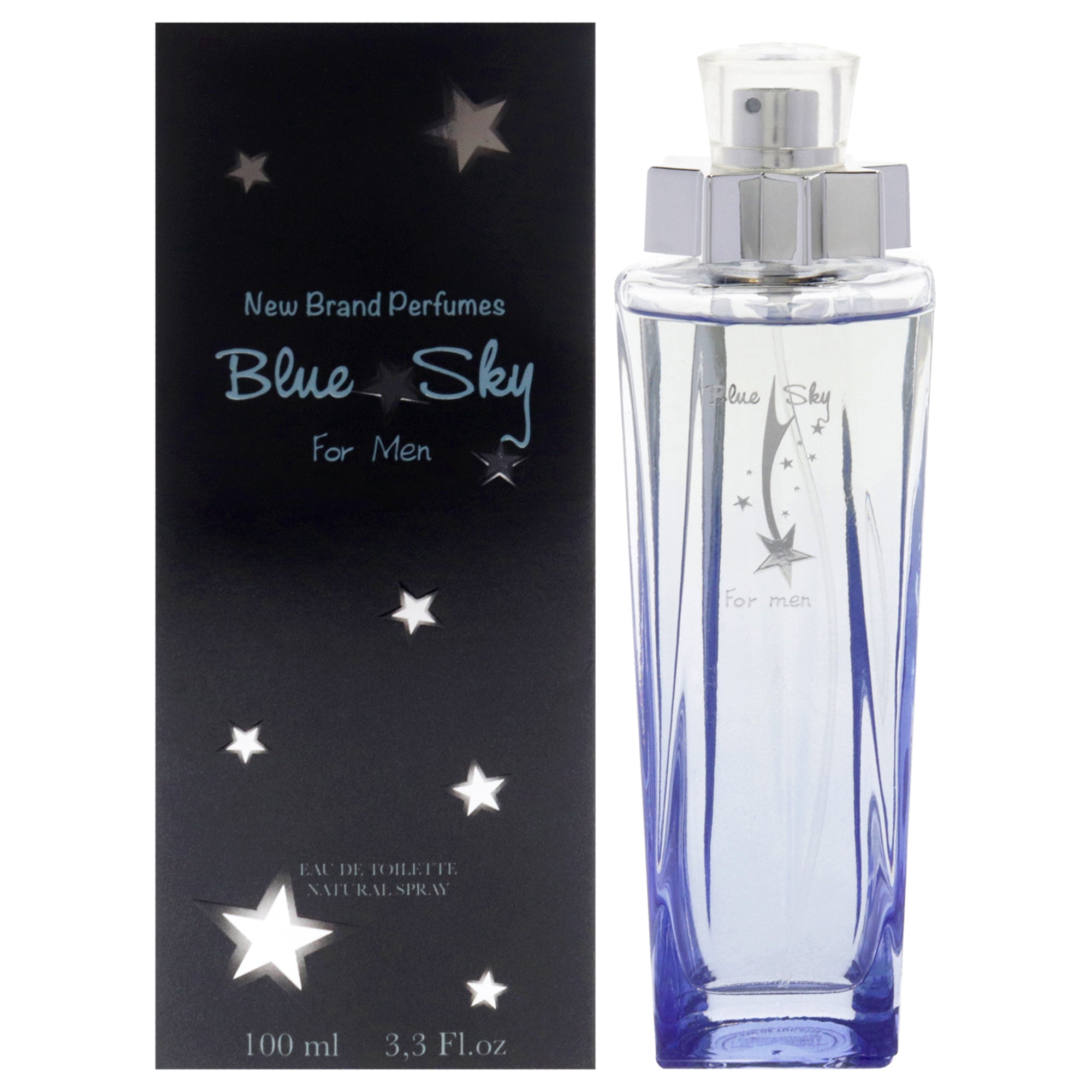 Blue Sky by New Brand for Men - 3.3 oz EDT Spray