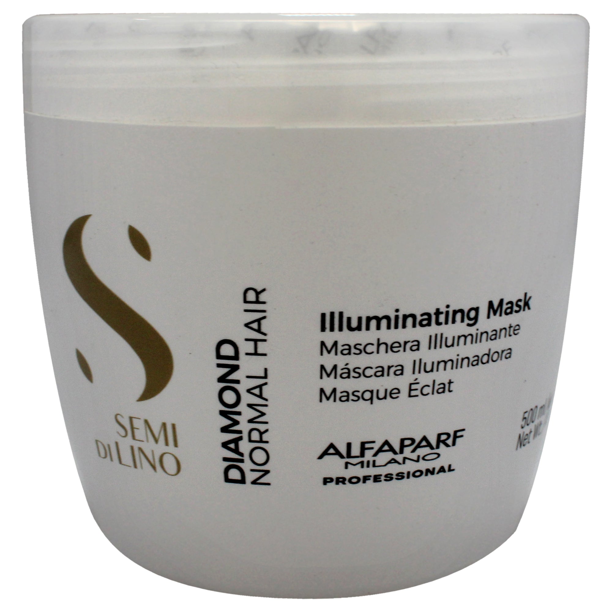 Semi Di Lino Diamond Illuminating Mask by Alfaparf Milano for Unisex - 17.4 oz Masque
