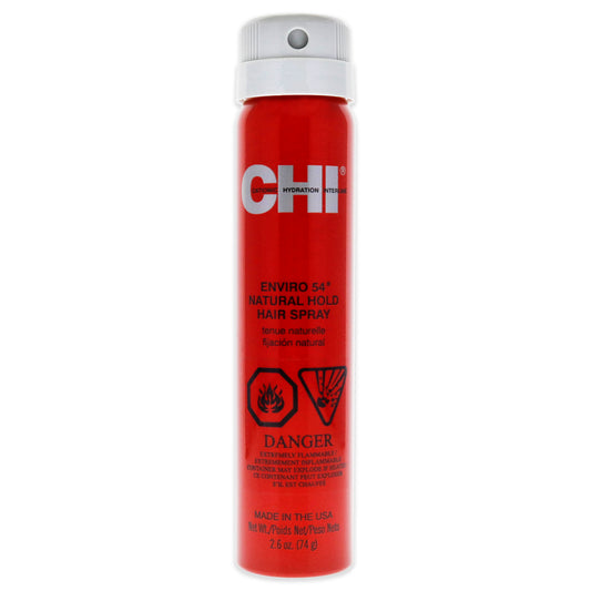 Enviro 54 Natural Hold Hairspray by CHI for Unisex - 2.6 oz Hair Spray