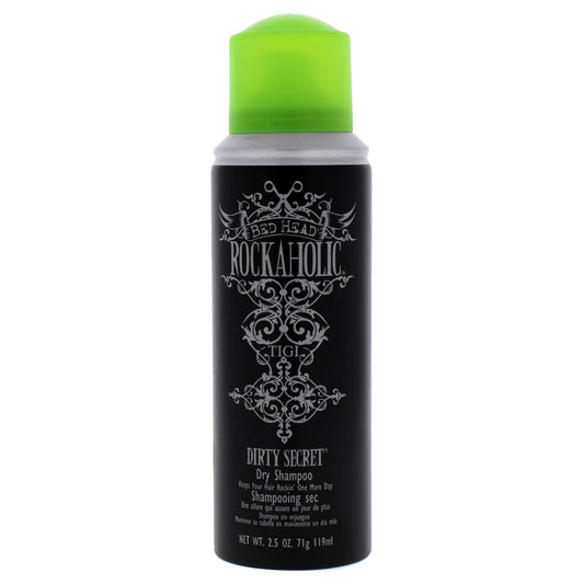 Rockaholic Dirty Secret Dry Shampoo by TIGI for Unisex - 2.5 oz Dry Shampoo