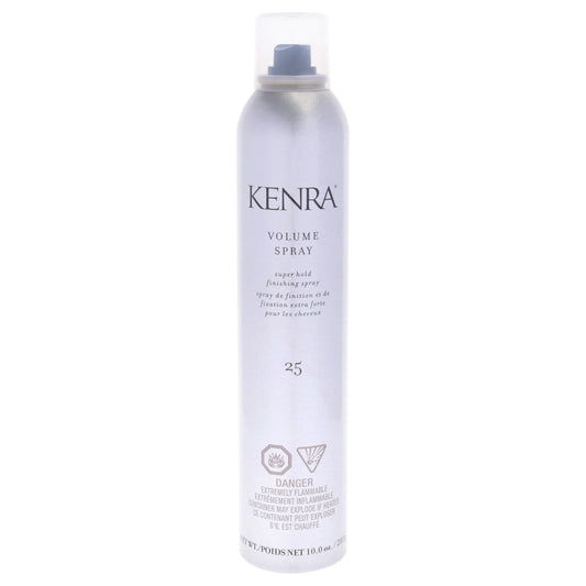 Volume Spray - 25 Super Hold Finishing Spray by Kenra for Unisex - 10 oz Hair Spray