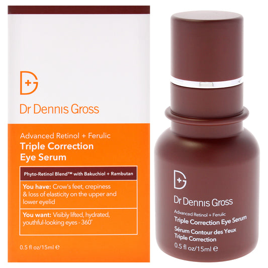 Advanced Retinol Plus Ferulic Triple Correction Eye Serum 0.5 oz Serum