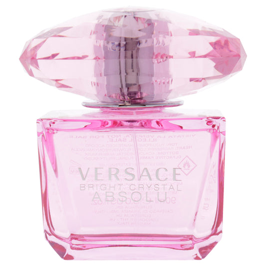 Bright Crystal Absolu by Versace for Women - 3 oz EDP Spray