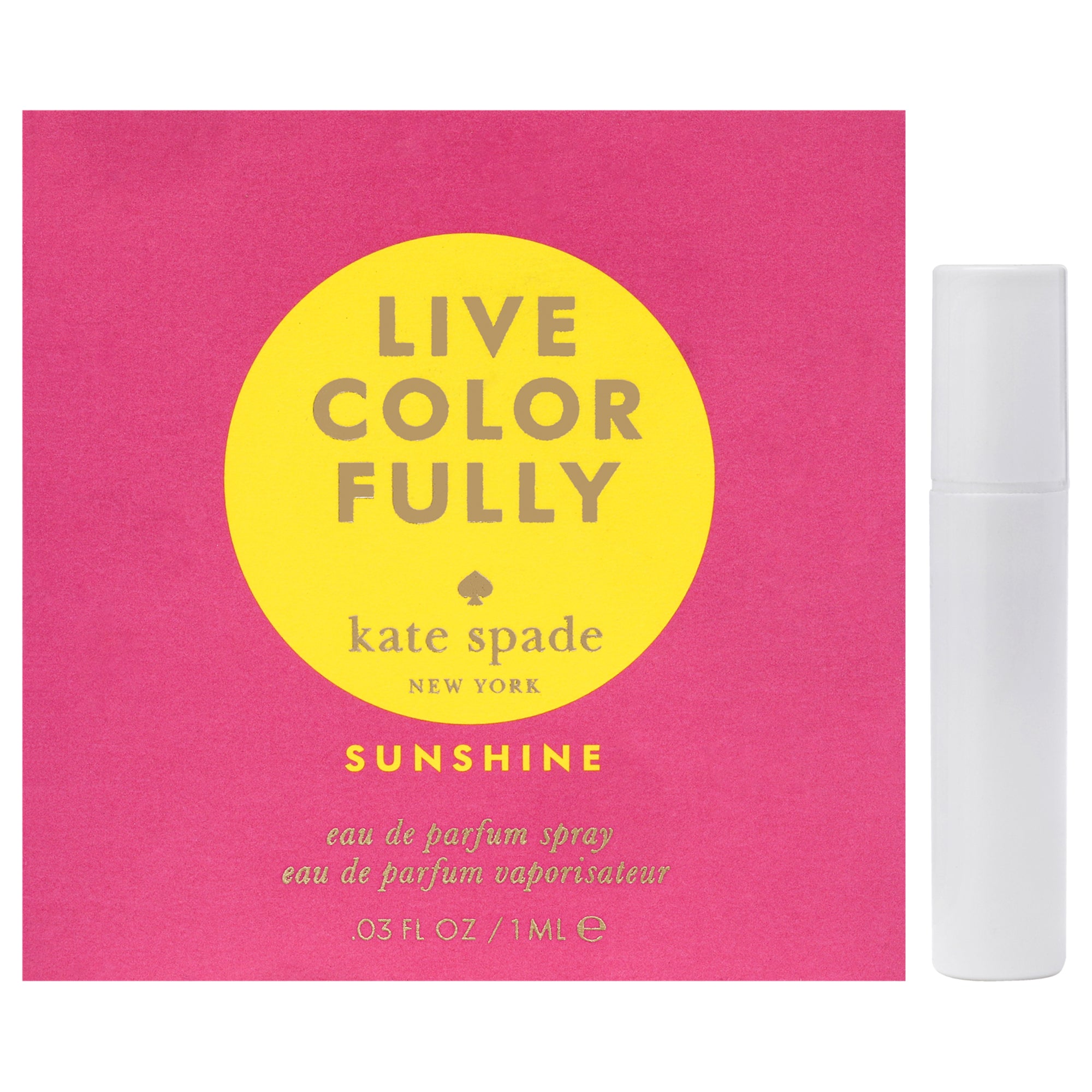 Live Colorfully Sunshine by Kate Spade for Women - 0.88 ml EDP Spray