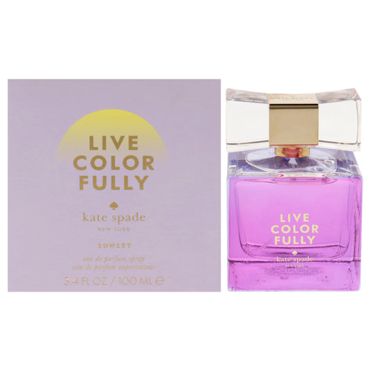 Live Colorfully Sunset by Kate Spade for Women - 3.4 oz EDP Spray