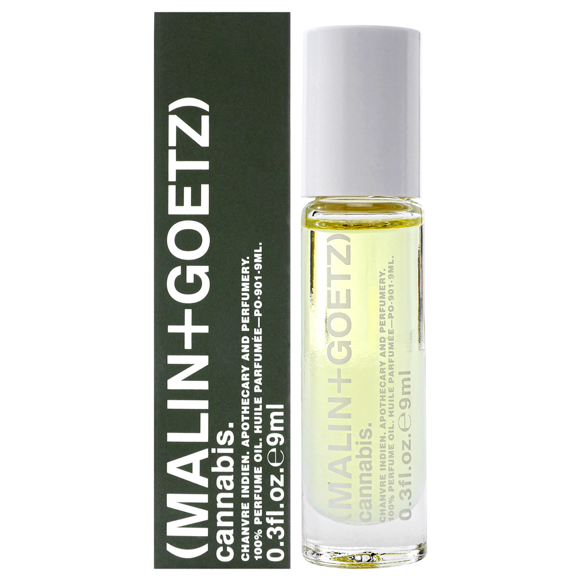 Cannabis Perfume Oil by Malin + Goetz for Unisex - 9 ml Perfume Oil Rollerball