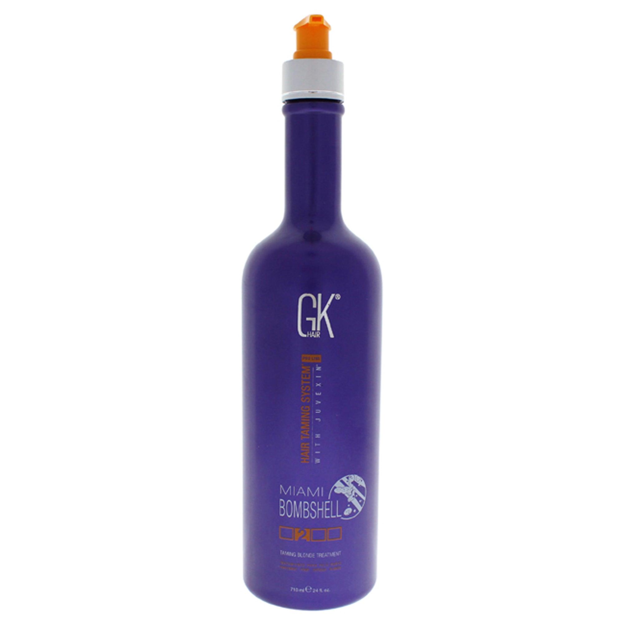 Miami Bombshell Taming Blonde Treatment by Global Keratin for Unisex - 24 oz Treatment
